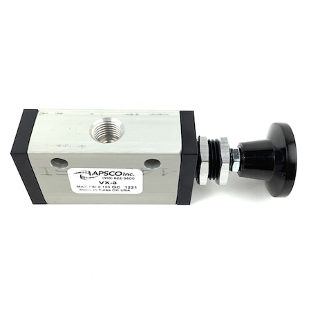 Apsco Air Slave Valve, VX-3 VX-3